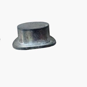 Parker Brothers Monopoly Top Hat Token Vintage Game Replacement 1961 Metal